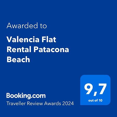 Valencia Flat Rental Patacona Beach Exterior photo